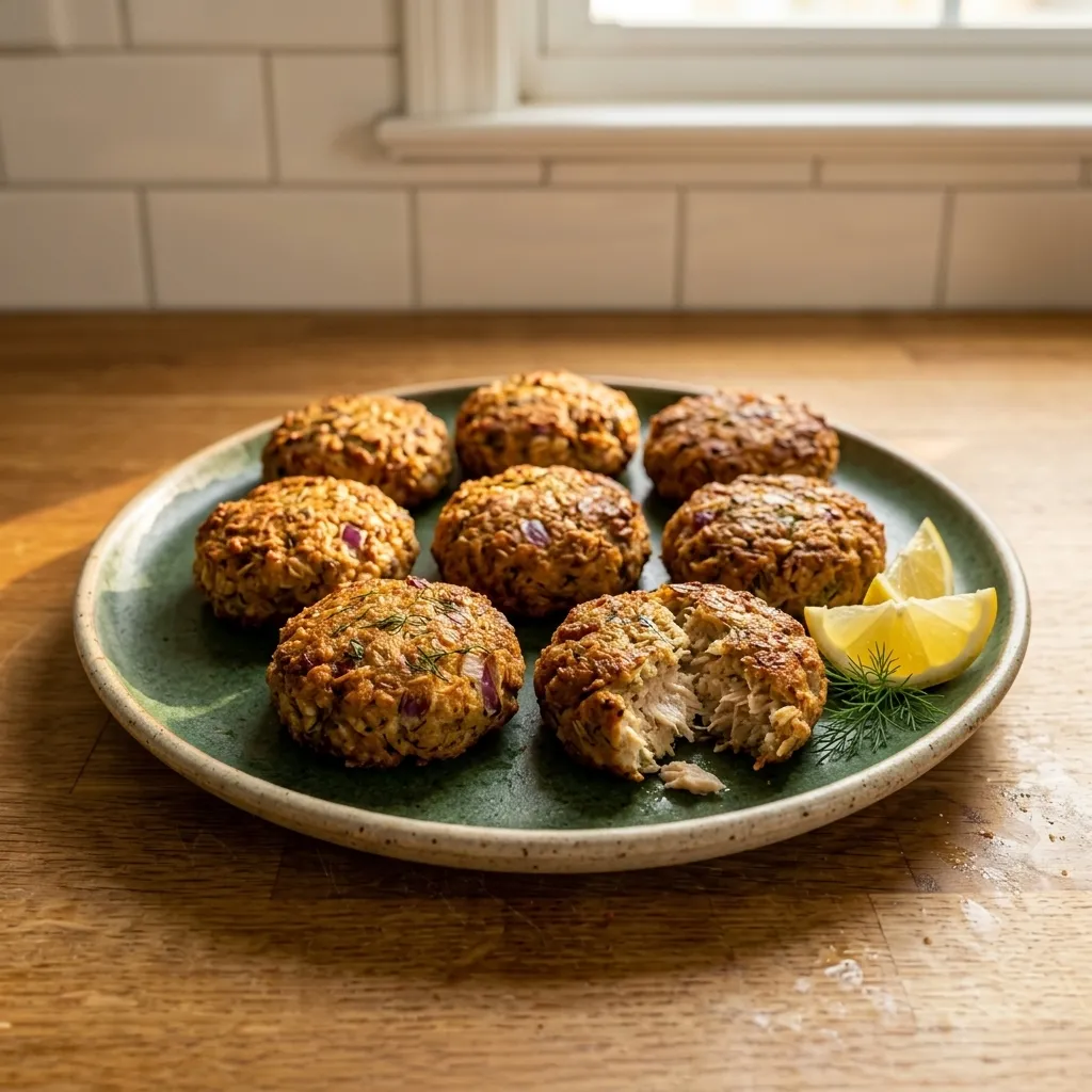 Baked Tuna and Oat Patties