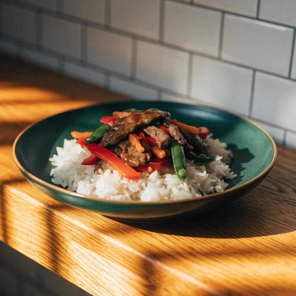 Beef and Vegetable Meal Prep Stir Fry