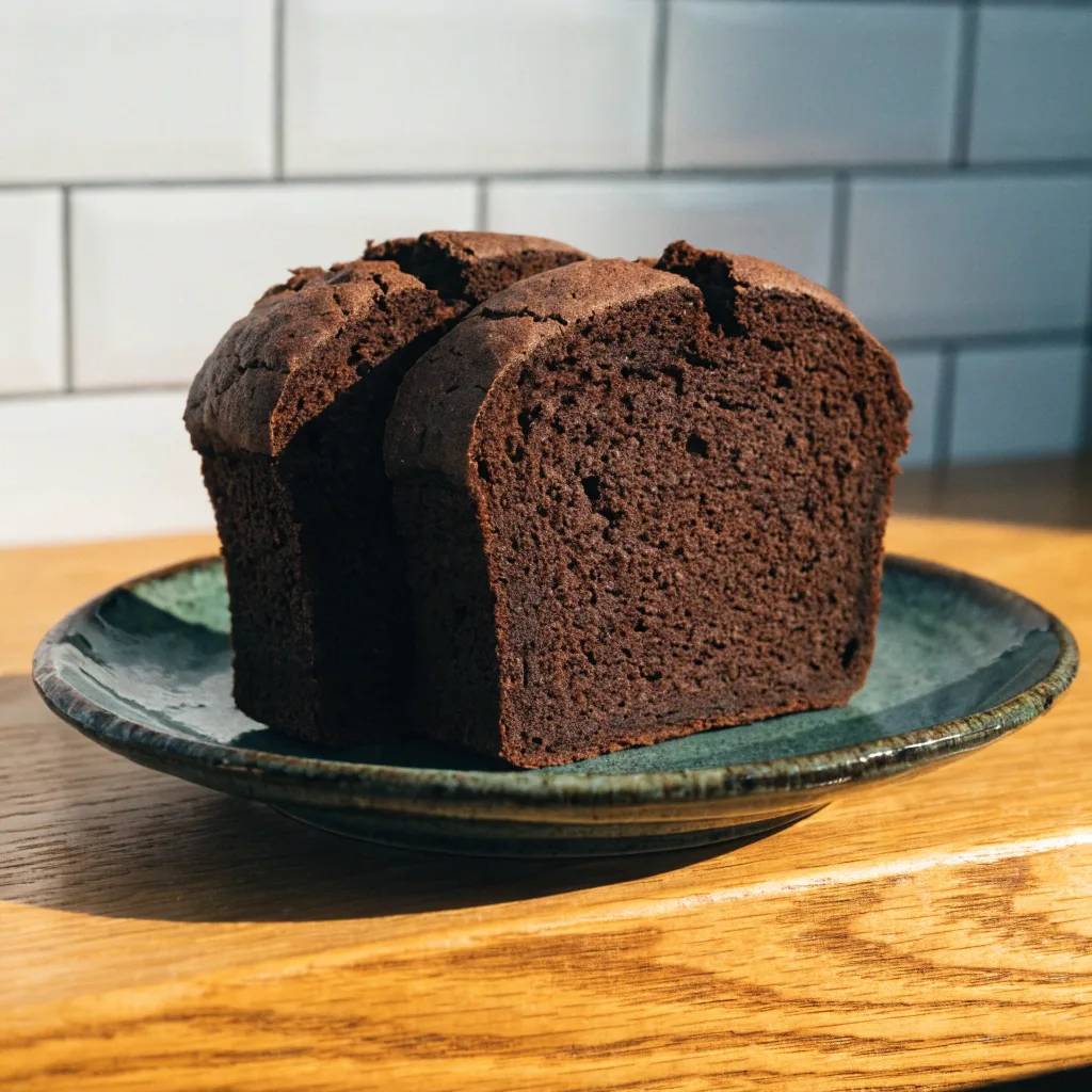 Chocolate Protein Powder Bread Loaf