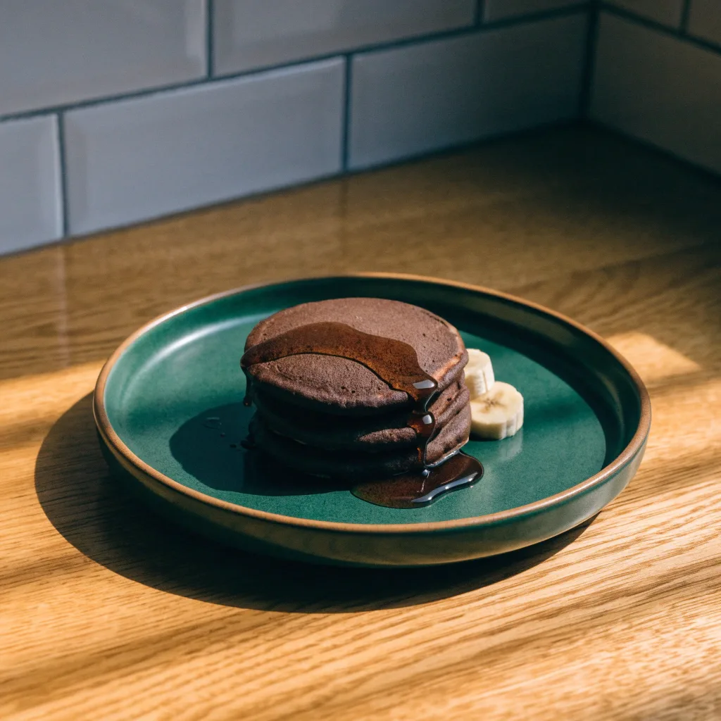 Proteinpannkakor med choklad