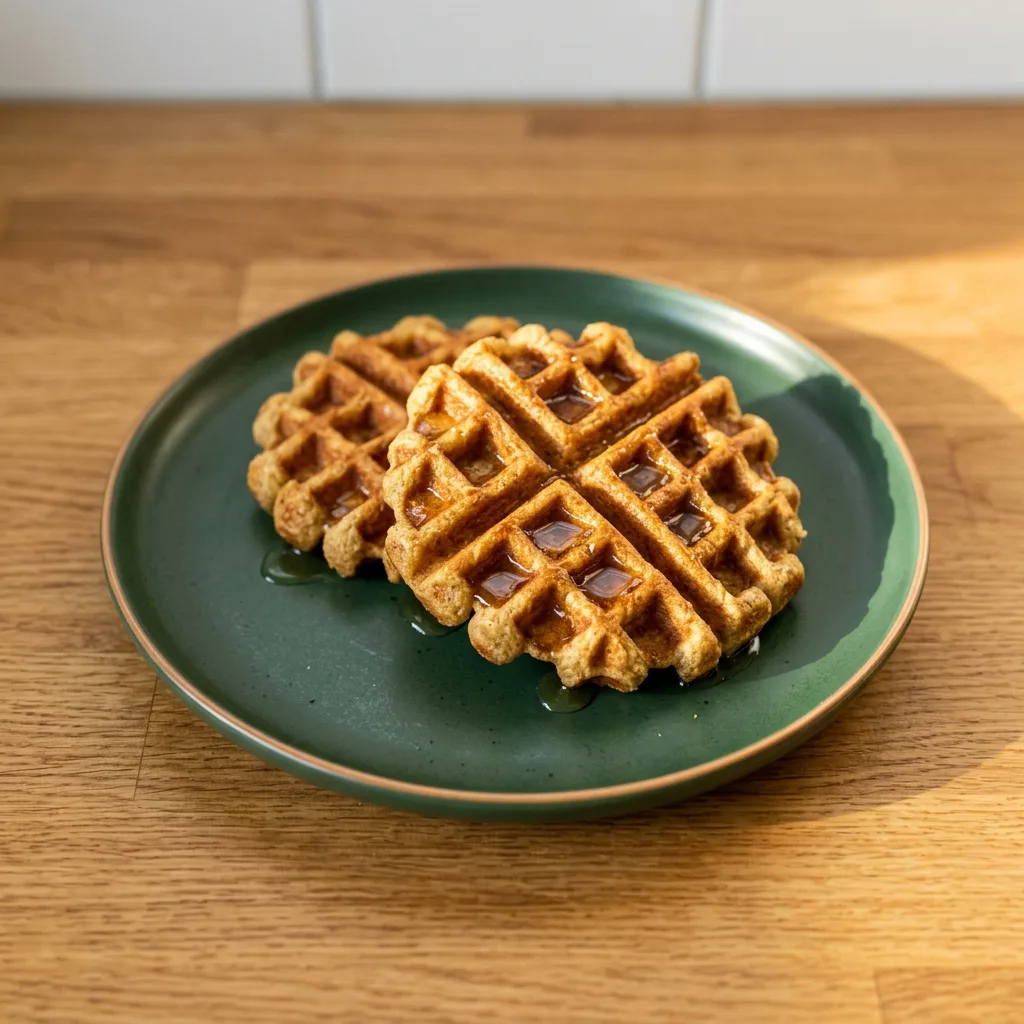 Cottage Cheese Protein Waffles