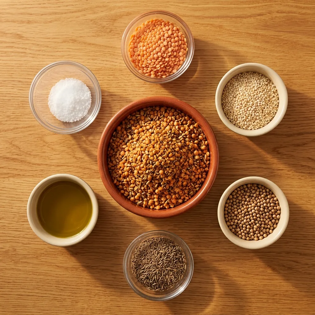 Crispy Lentil Dukkah