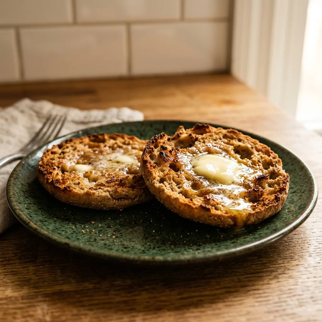 Flourless Protein English Muffins