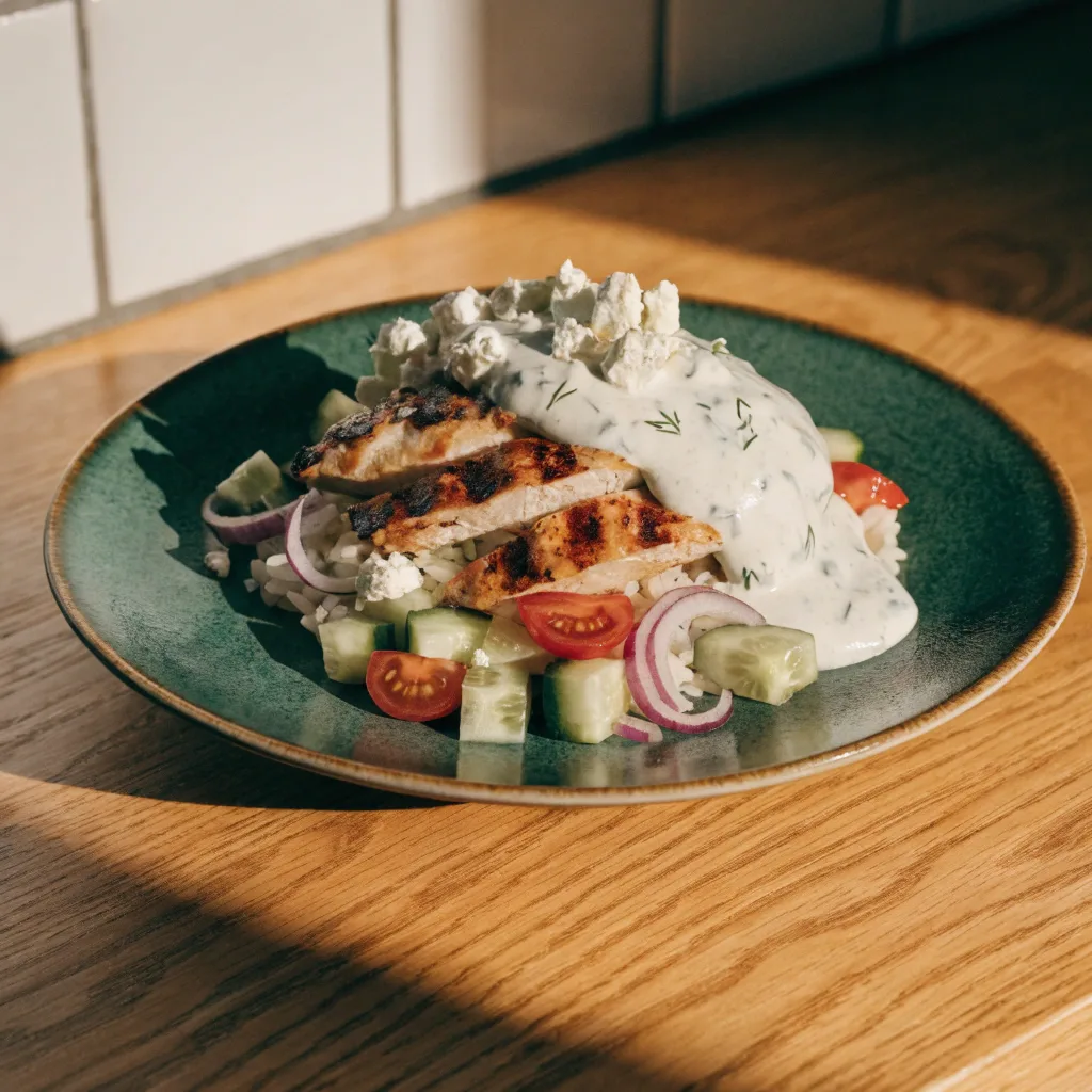 Souvlakibowl med kyckling
