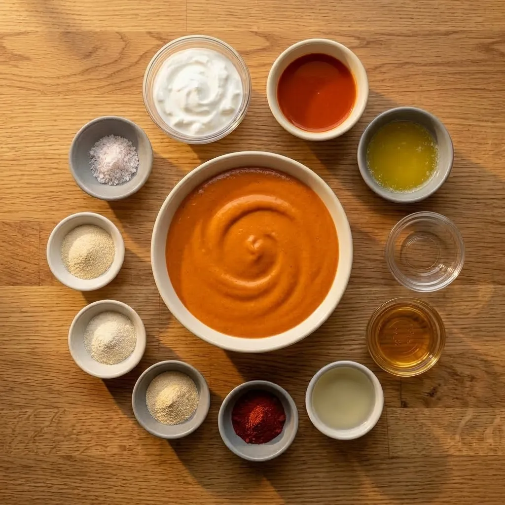 Greek Yogurt Buffalo Sauce