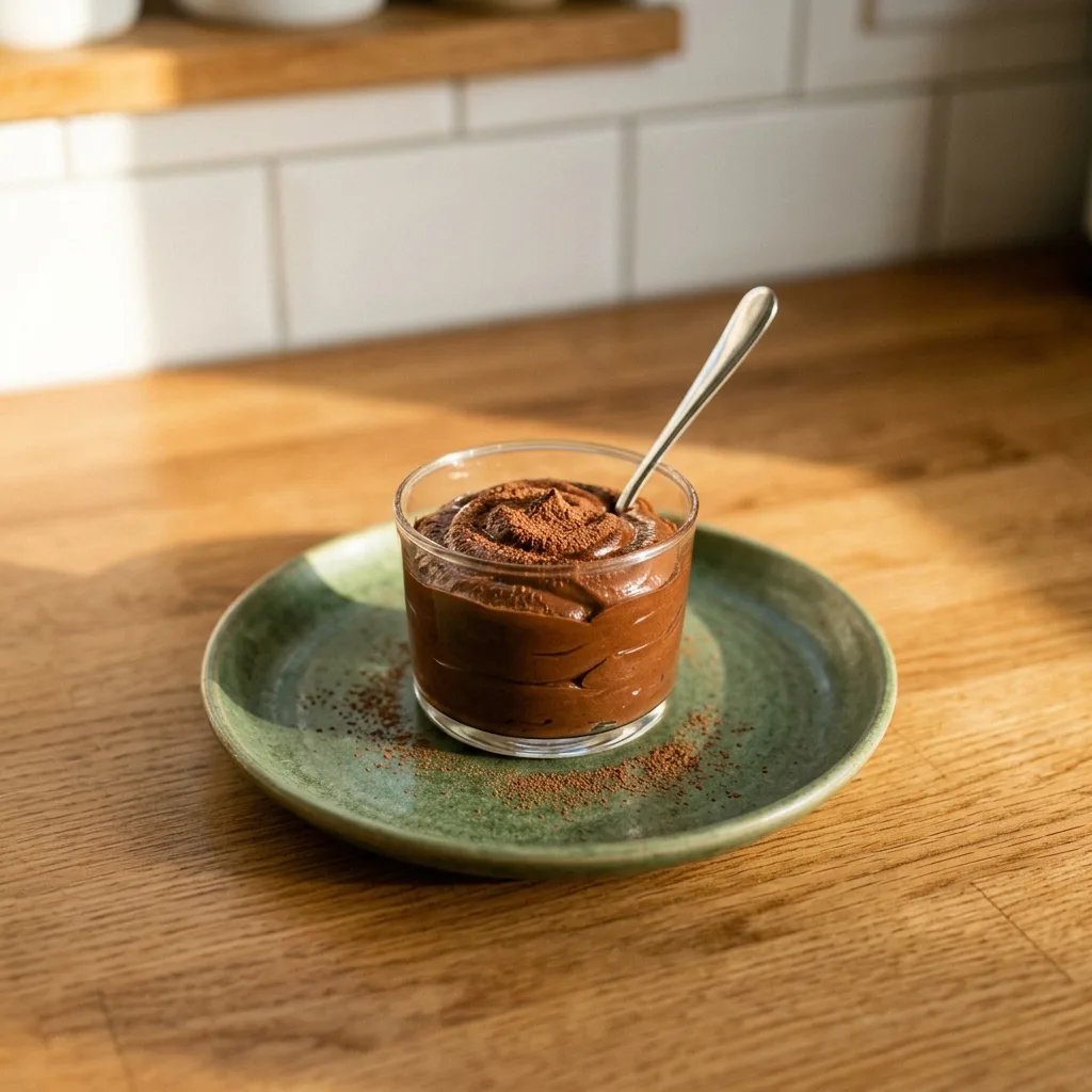Proteinrik chokladmousse på grekisk yoghurt