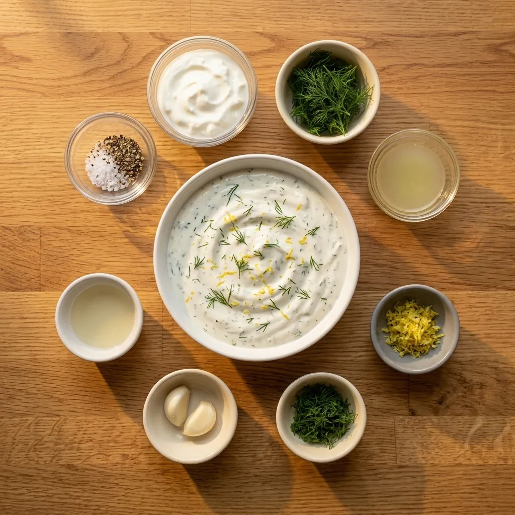 Greek Yogurt Dill Sauce
