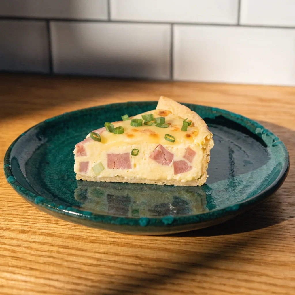 Ham, Egg and Cheese Tortilla Pie