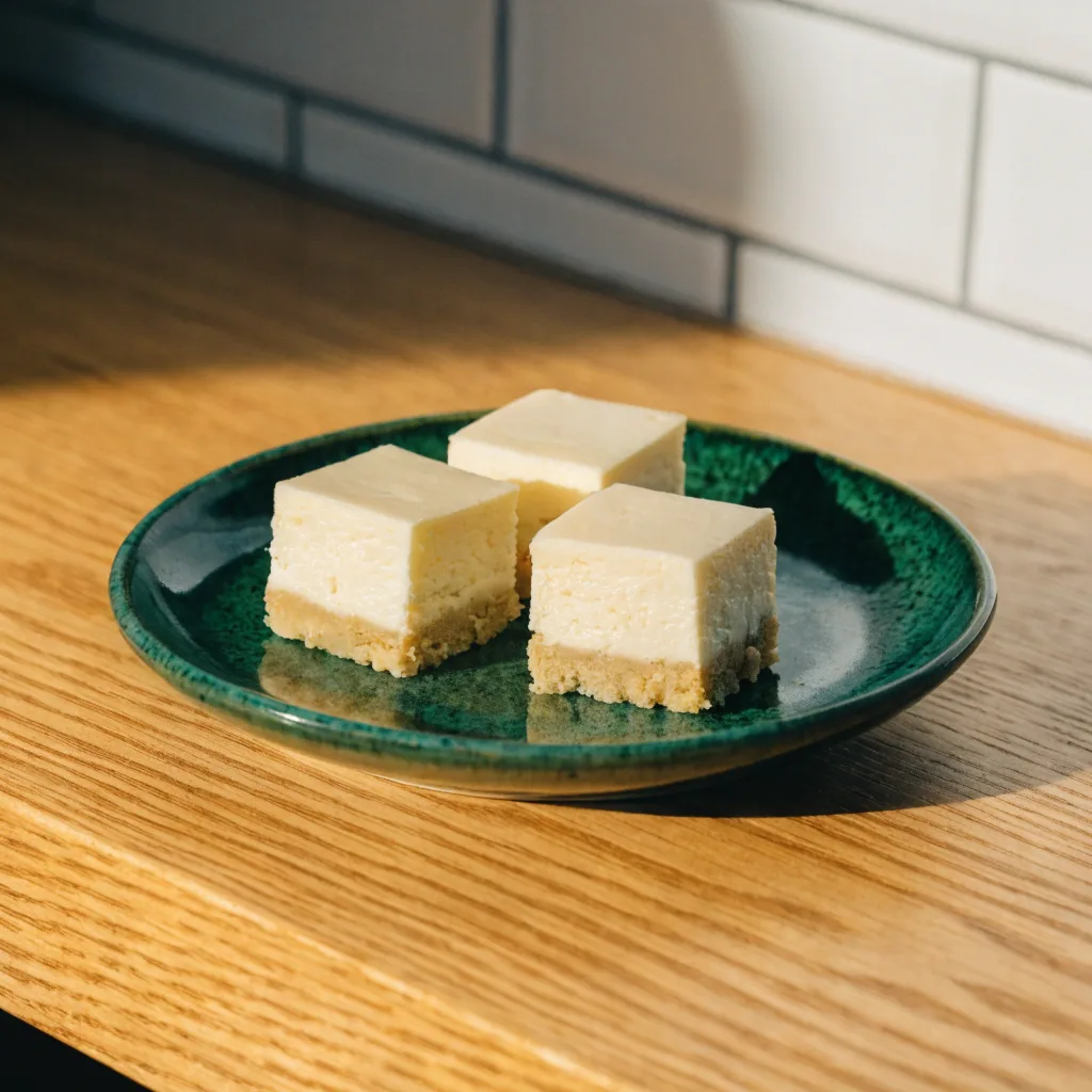 Monk Fruit Sweetened Protein Cheesecake Bites