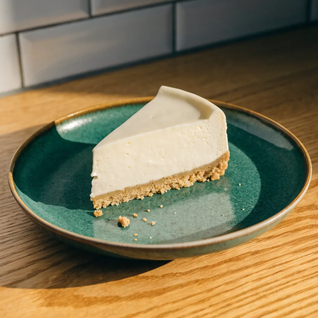 Cheesecake med grekisk yoghurt, utan ugn
