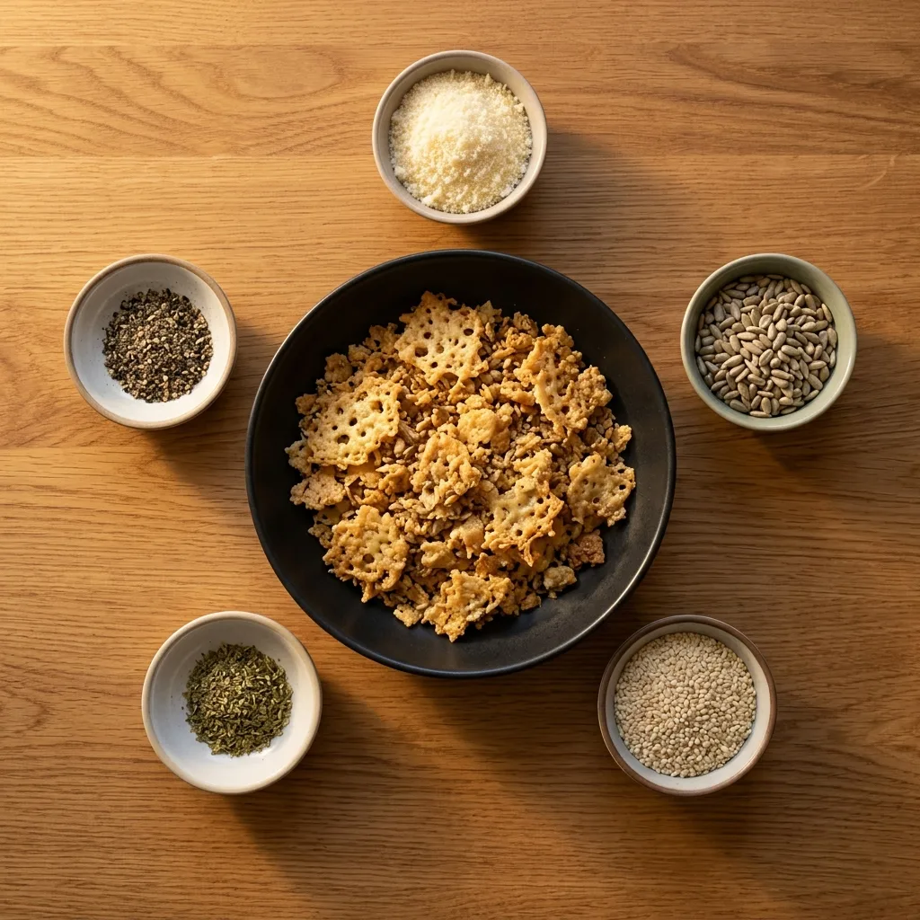 Parmesan Seed Crumble