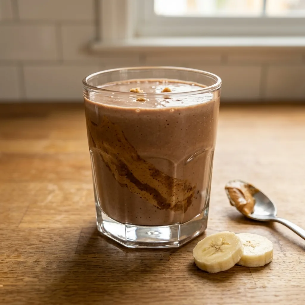 Peanut Butter Banana Protein Shake