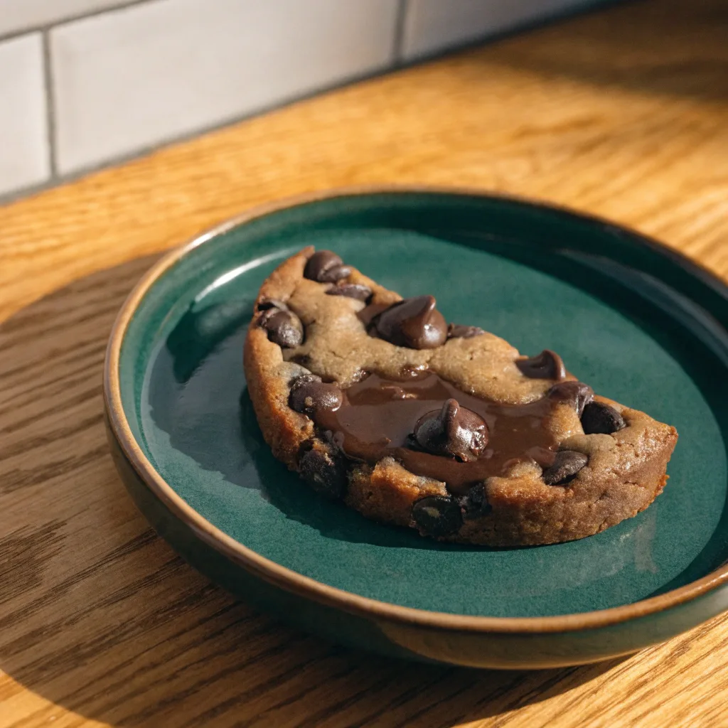 Protein Powder Chocolate Chip Skillet Cookie