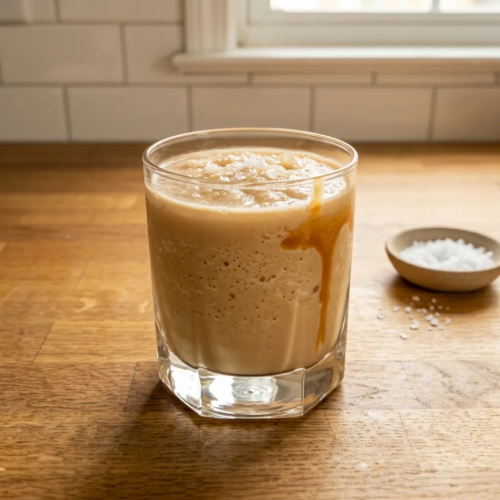 Salted Caramel Protein Frappe