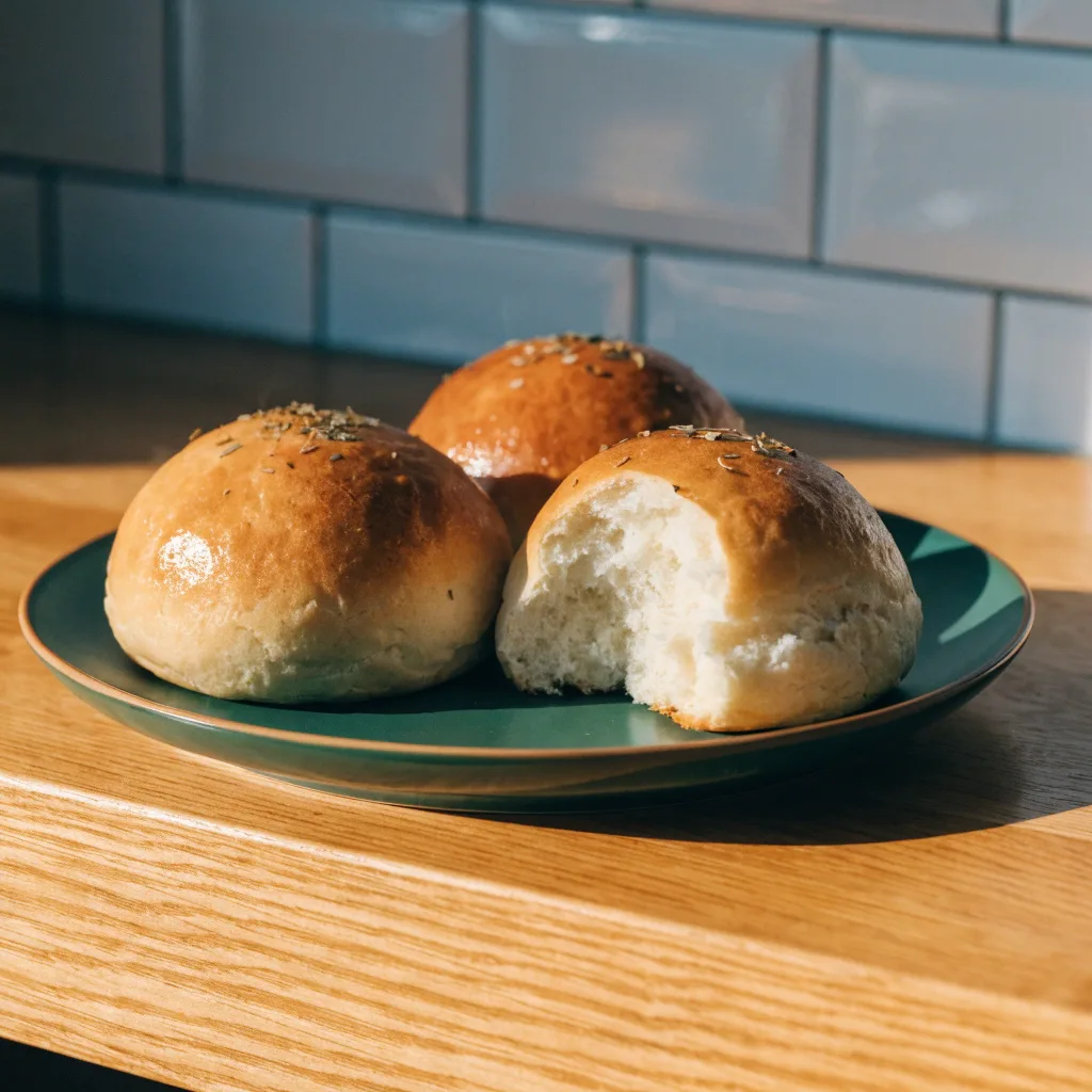 Savory Protein Powder Dinner Rolls
