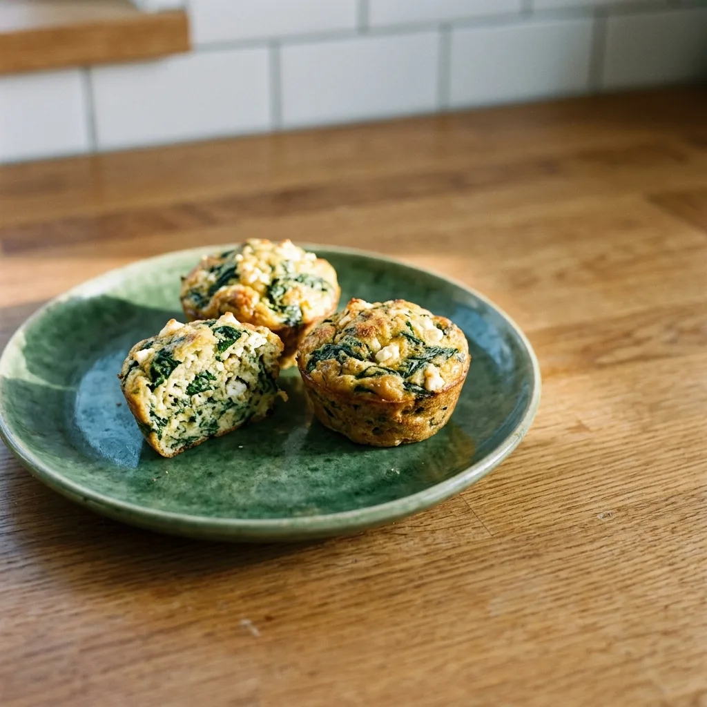 Spinach and Feta Egg Muffins