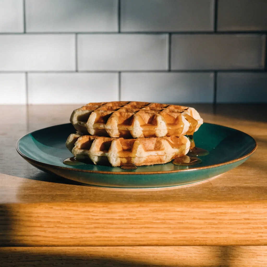 Sugar-Free Maple Protein Waffles
