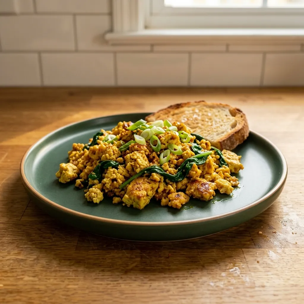 Turmeric Tofu Scramble