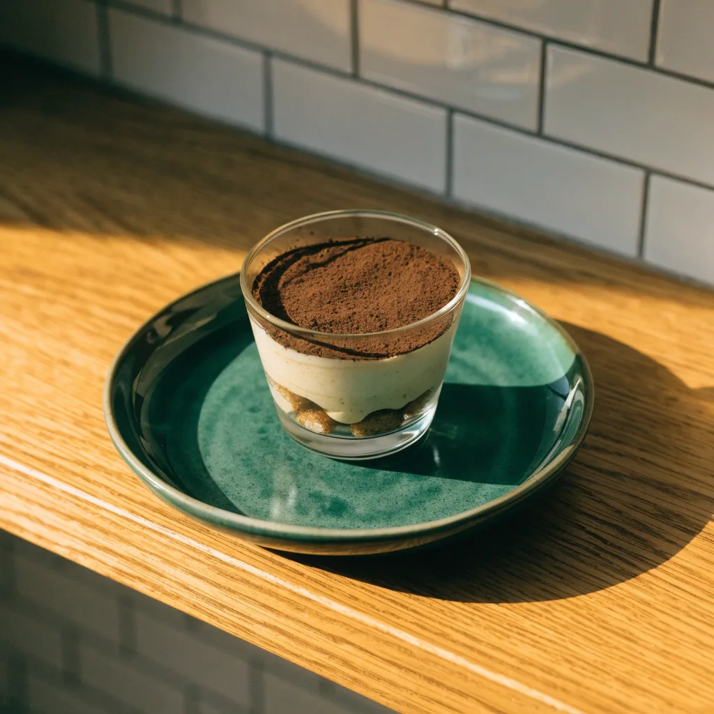 Vanille-Kasein-Tiramisu-Becher