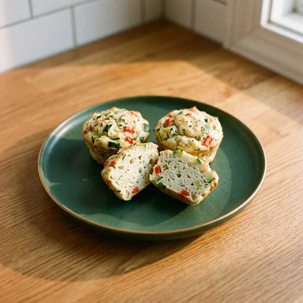 Veggie Egg White Frittata Muffins